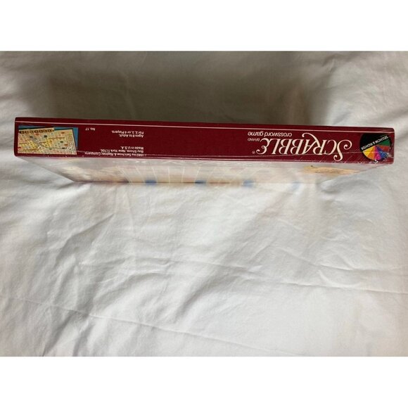 Vintage Scrabble Crossword Game 1983 Selchow & Righter No 17 New Sealed - Picture 4 of 7